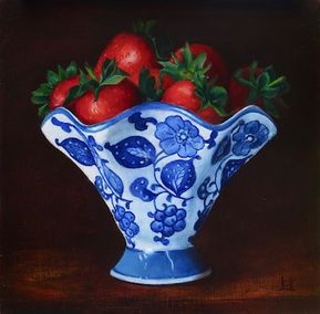 Bowl of Luscious Strawberries